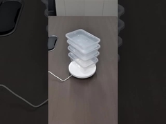 Caja de plástico de los PP