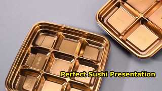 bandeja del sushi