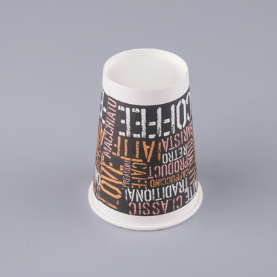 Taza de papel desechable personalizada de 16 oz para café y té con leche