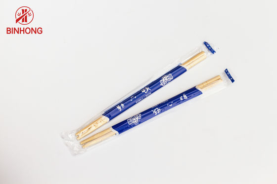 Palillos de bambú disponibles al por mayor para el restaurante, embalaje independiente