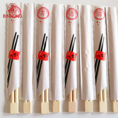 Palillos de bambú naturales del sushi de los gemelos disponibles