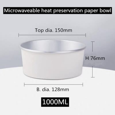 Disponibles Microwaveable impermeables a la grasa se llevan las fiambreras