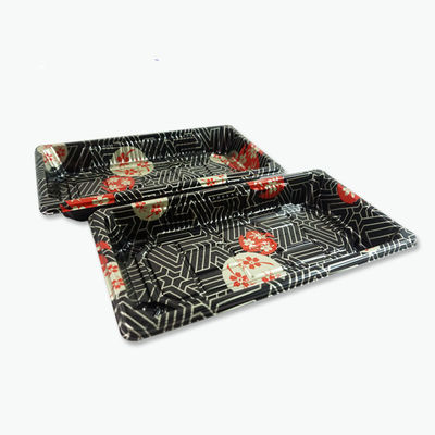 Sushi disponible plástico Tray With Anti Fog Lid del OEM picosegundo
