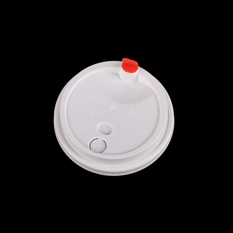 Las tazas plásticas disponibles para llevar claras espesaron 95 el calibre en forma de "U" 500ml con las tapas