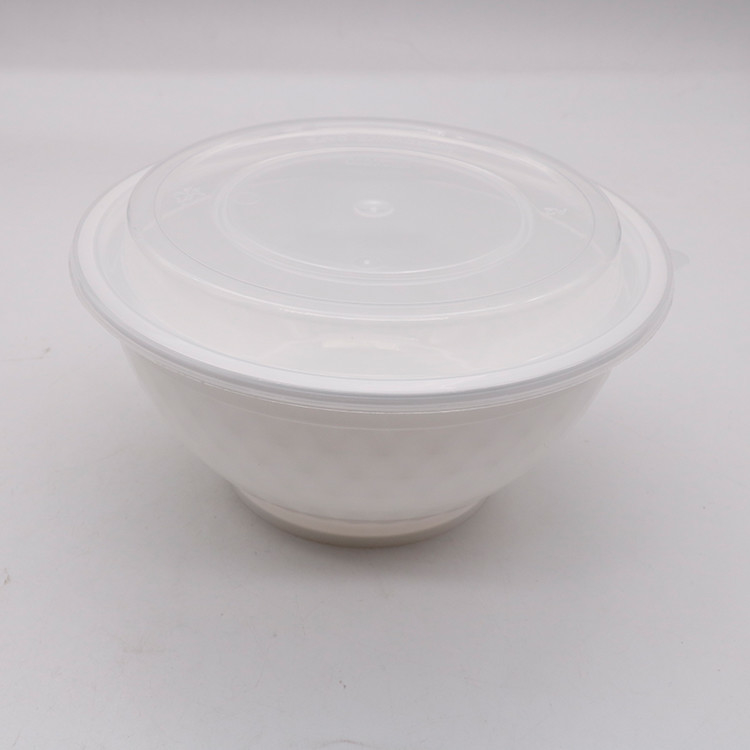 1050ml capacidad grande Pp plásticos disponibles que embala al comprador del cuenco 1