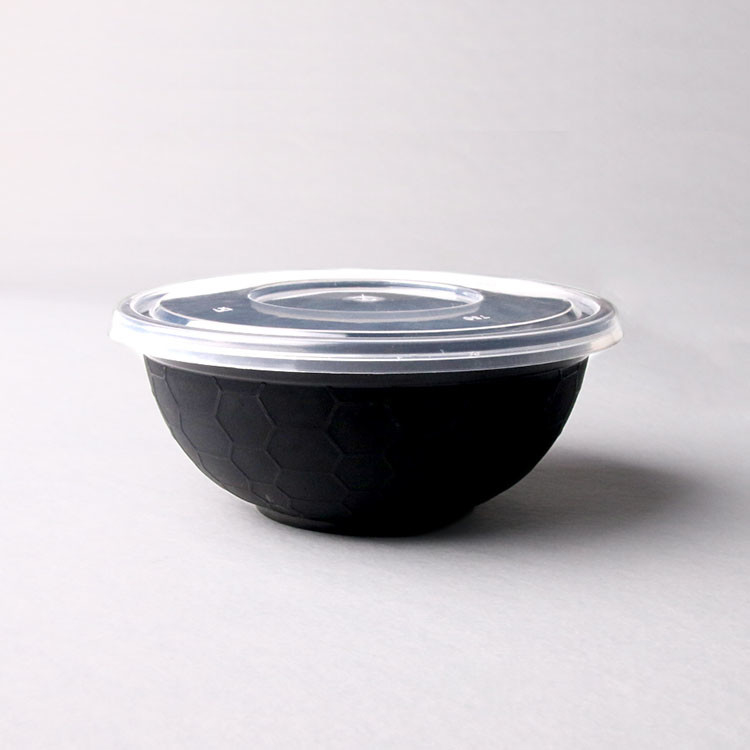 Contenedor de almacenamiento plástico disponible amistoso Bento Box With Lid de la comida de Eco