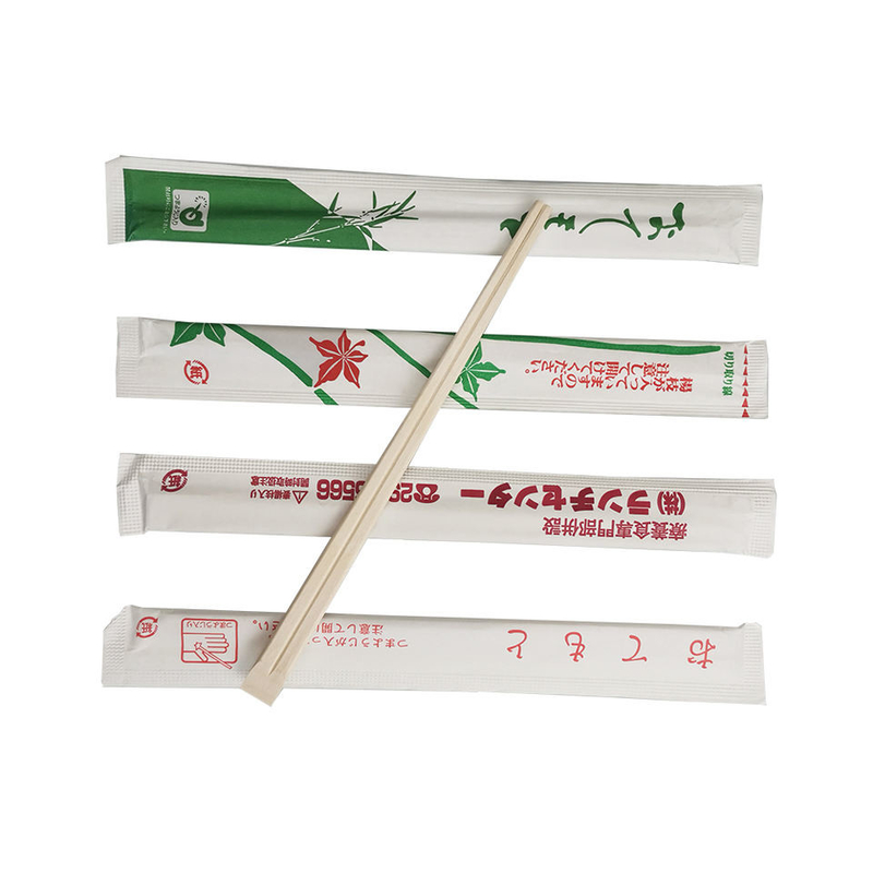 Palillos disponibles de madera los 20-23cm sostenibles del sushi del restaurante