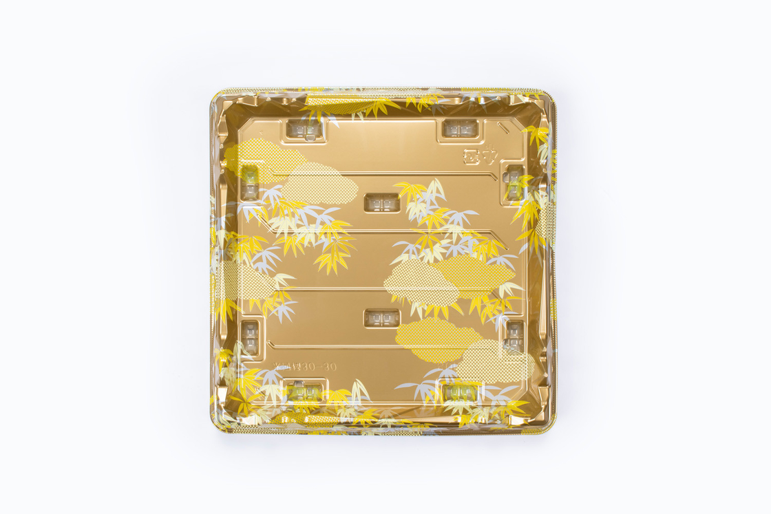 bandejas de sushi con tapas para comida para llevar y postres mascota desechable con caja de pasteles de tapa