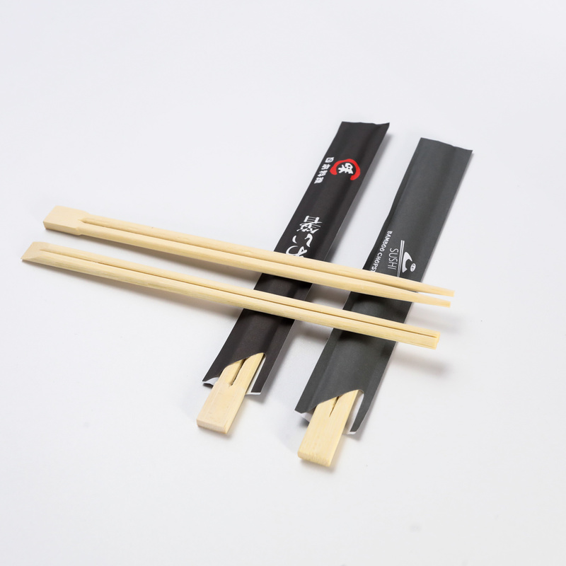 Disposable Round Bamboo Chopsticks in Naked Bamboo Sushi Chopsticks in Restaurant