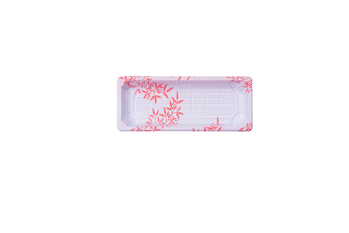 Embalaje al por mayor de envases desechables para alimentos, envase de plástico, recipiente para llevar, caja/bandeja para sushi PET
