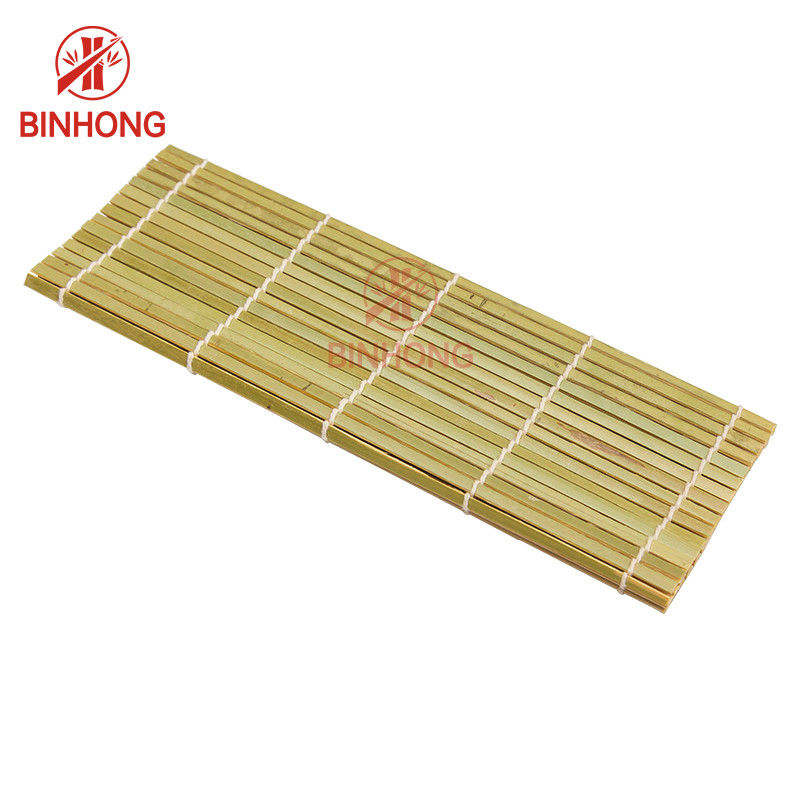 Estera hecha a mano del balanceo del sushi de Mao Bamboo los 24*24cm