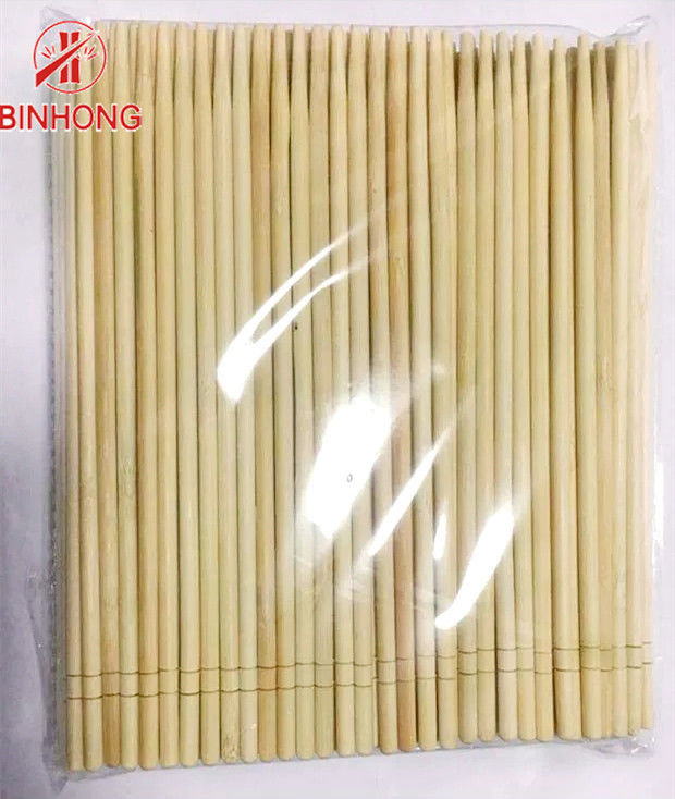 Aduana de bambú natural Logo Chopsticks de la ronda los 5.0mm*20cm