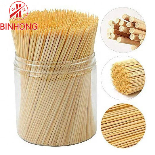 palillos de bambú de la BARBACOA del 12cm