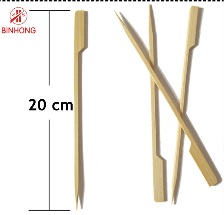 palillos de bambú de la BARBACOA de 2.5m m