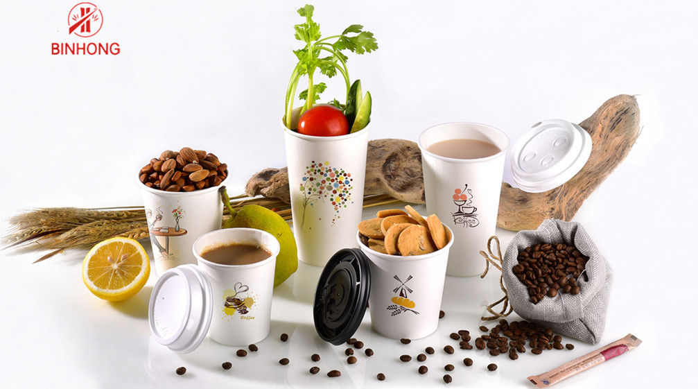 Taza plástica disponible biodegradable del PLA 8oz