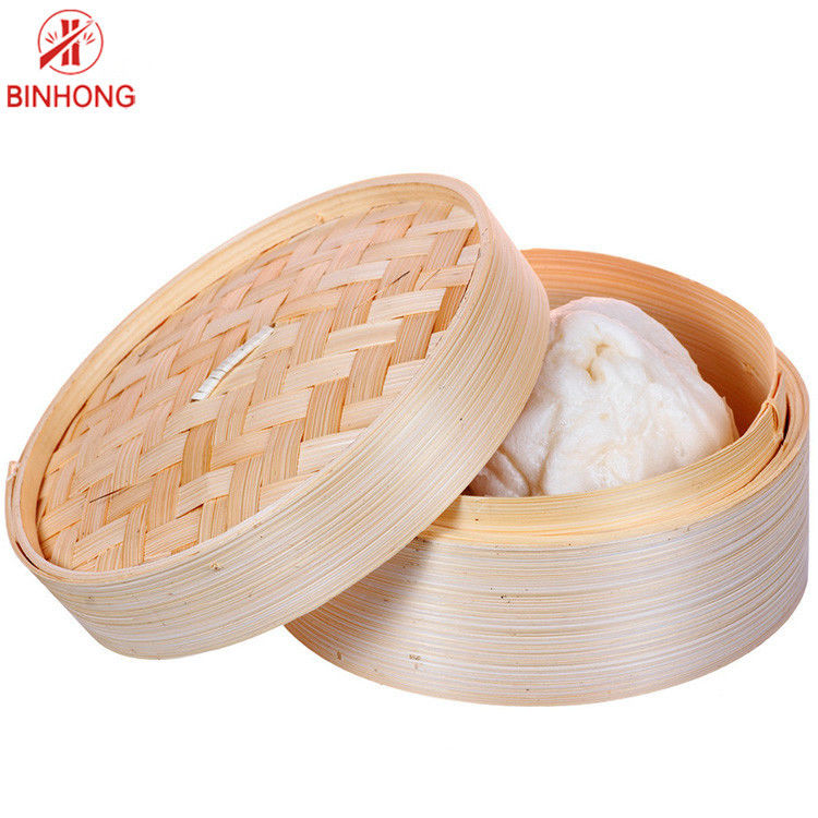 La cocina natural equipa 2 la pulgada Mini Bamboo Steamer de la grada 12