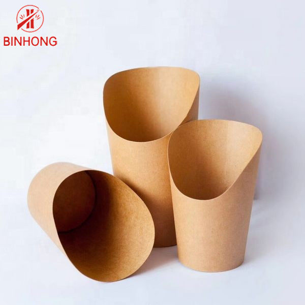 Tazas de papel reciclables de Kraft 16oz de la protección sanitaria