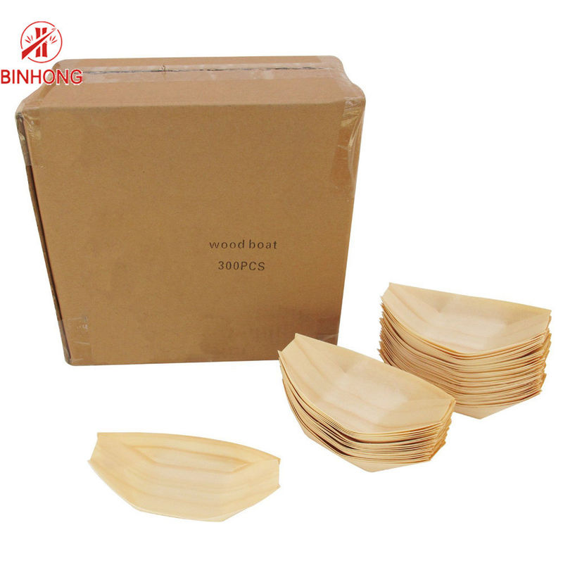 Barco superficial liso Tray For Kitchen del sushi del 15cm
