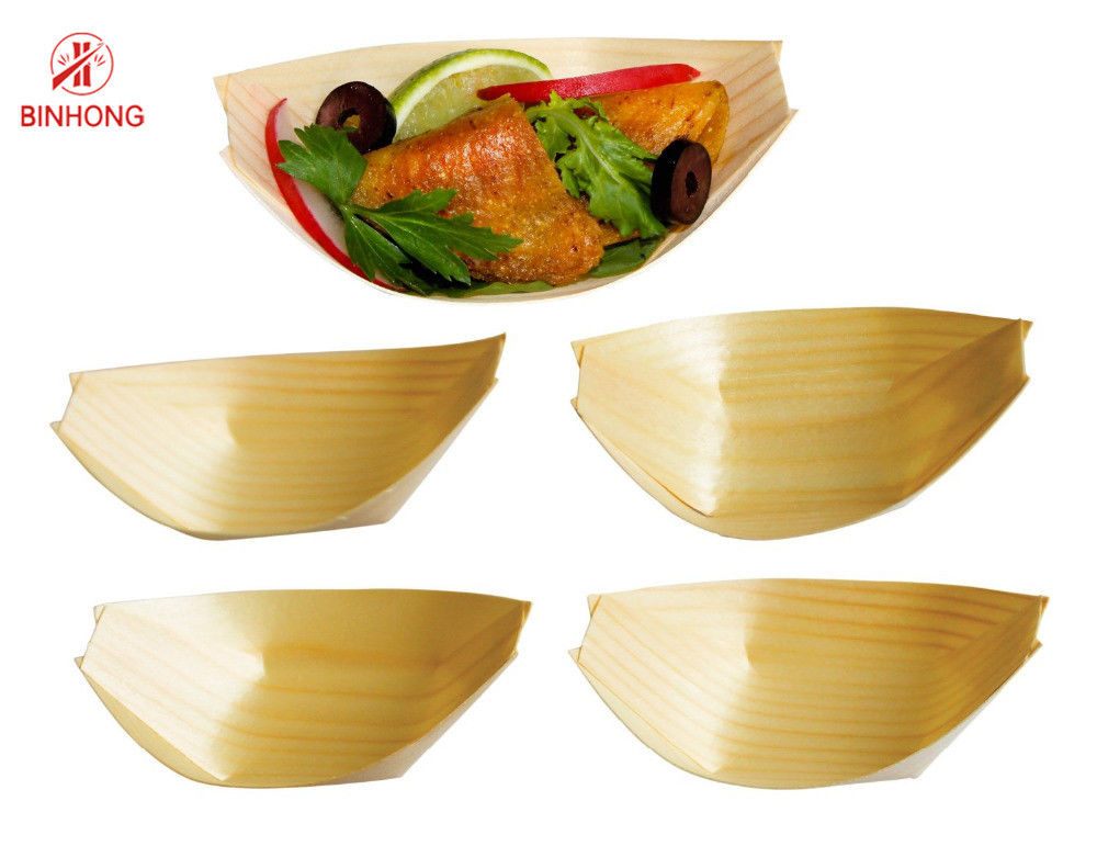 Barco superficial liso Tray For Kitchen del sushi del 15cm