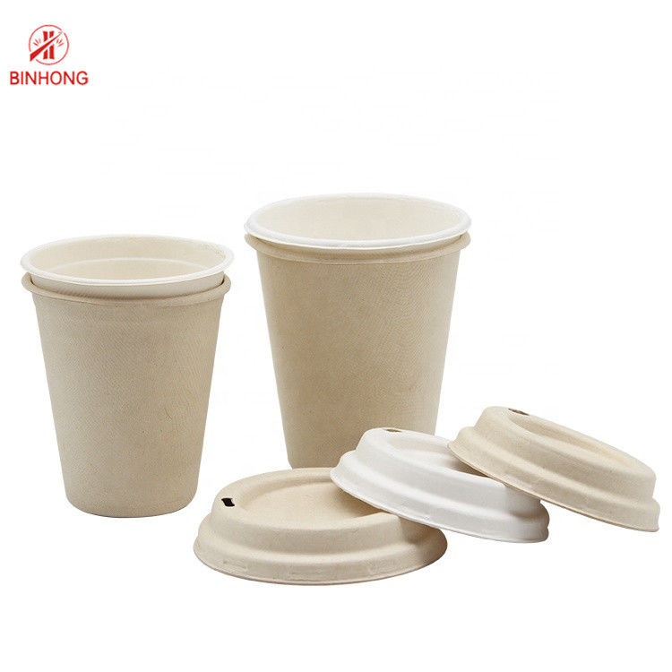 Envases de papel disponibles no tóxicos 12oz para el café