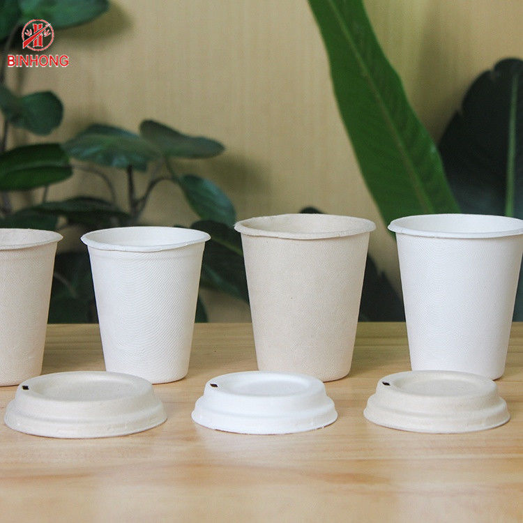 Envases de papel disponibles no tóxicos 12oz para el café