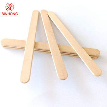 Palillos pulidos biodegradables de madera de abedul ISO9001