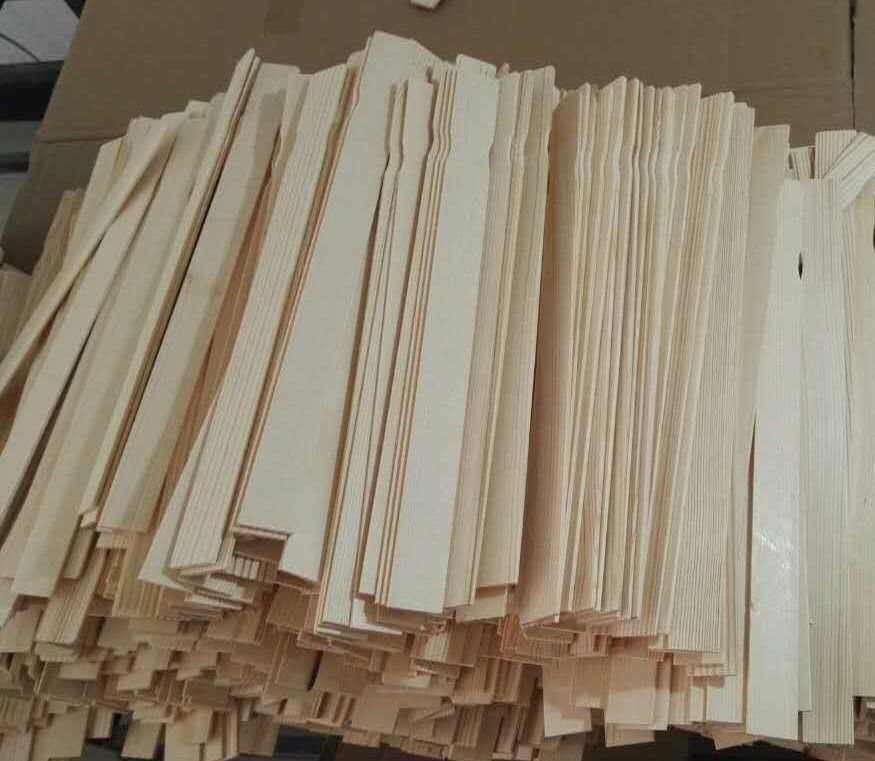 palillos de mezcla de madera de 140m m