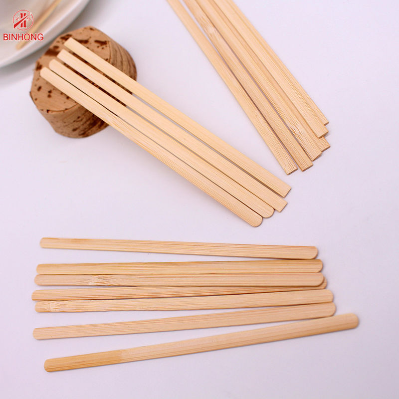 Palillos de mezcla de madera biodegradables