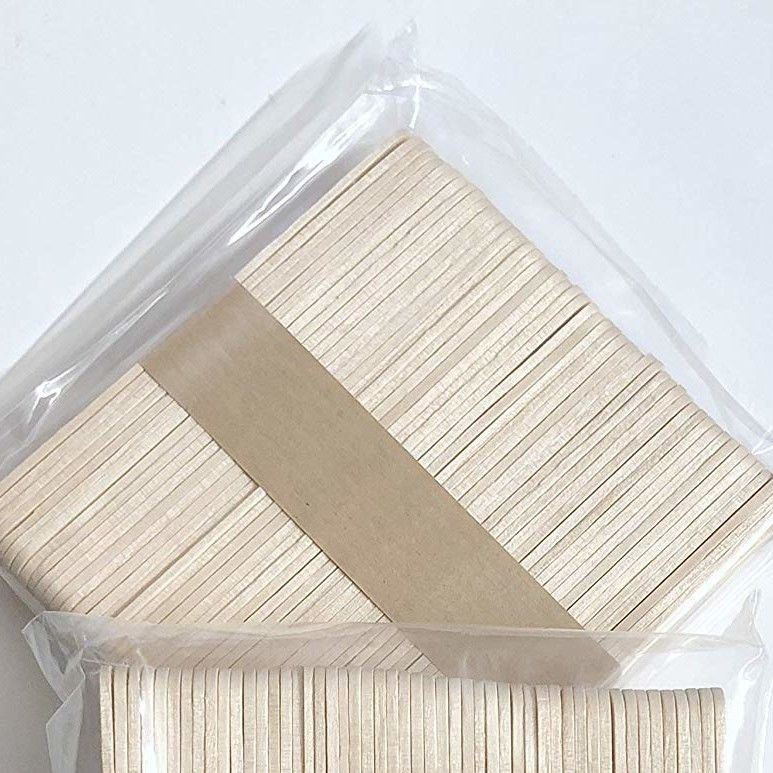 Palillos de mezcla de madera naturales del grueso 1.3m m para el helado