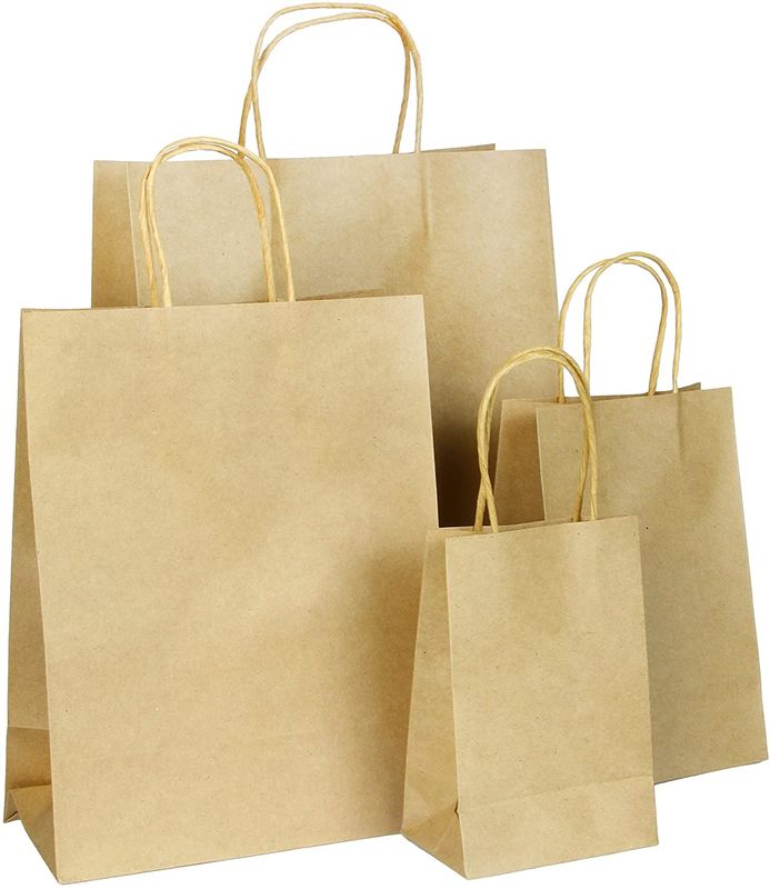 Reciclable clasificado clasifica bolsos antis de la comida del papel de Kraft del aceite