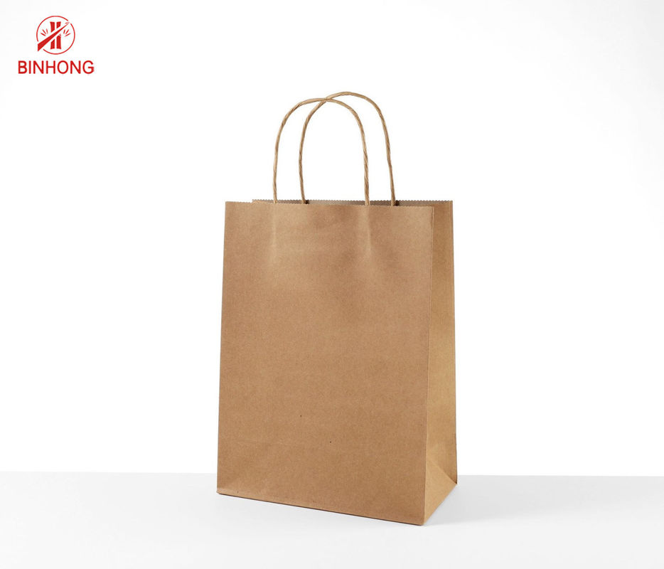 bolsa de papel del 13cm Kraft