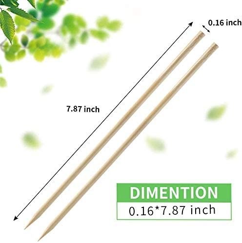 Pinchos planos del kebab de Mao Bamboo Sharp Point los 30cm