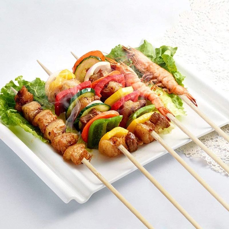 Pinchos planos del kebab de Mao Bamboo Sharp Point los 30cm