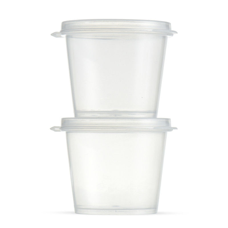 Taza disponible plástica multi 2.5g de la salsa de los PP de la categoría alimenticia del propósito