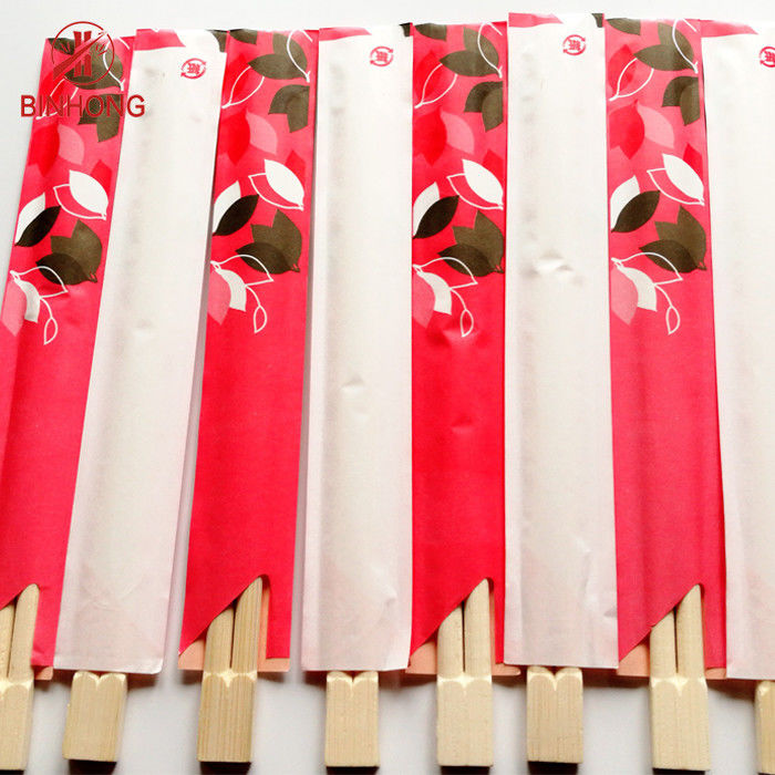 Palillos de bambú naturales del sushi de los gemelos disponibles