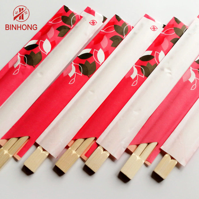 palillos de bambú chinos disponibles de los 20cm con la media manga del papel
