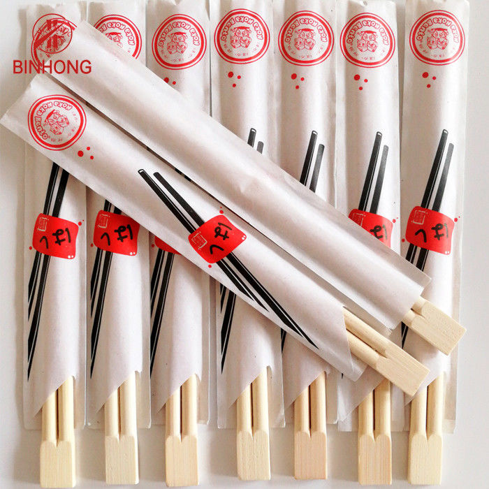 palillos de bambú chinos disponibles de los 20cm con la media manga del papel