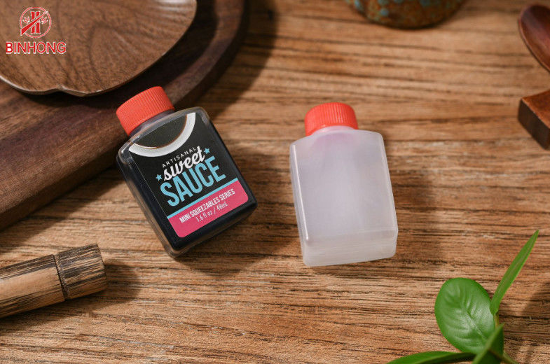 Botella disponible 6ml 15ml 30ml de la salsa de soja de la categoría alimenticia PE