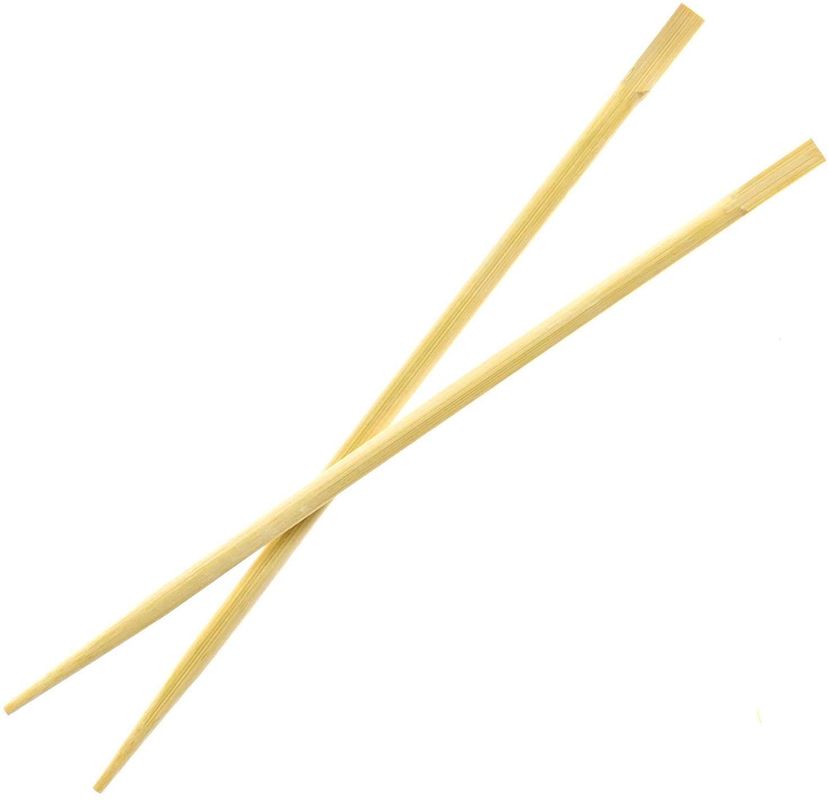Palillos de bambú disponibles, la mejor calidad de los gemelos de papel llenos del embalaje los 21cm