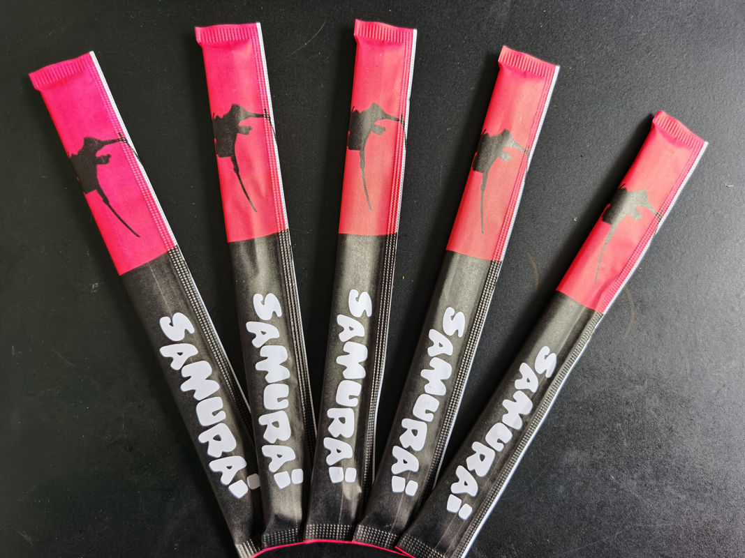 Palillos de bambú disponibles, la mejor calidad de los gemelos de papel llenos del embalaje los 21cm