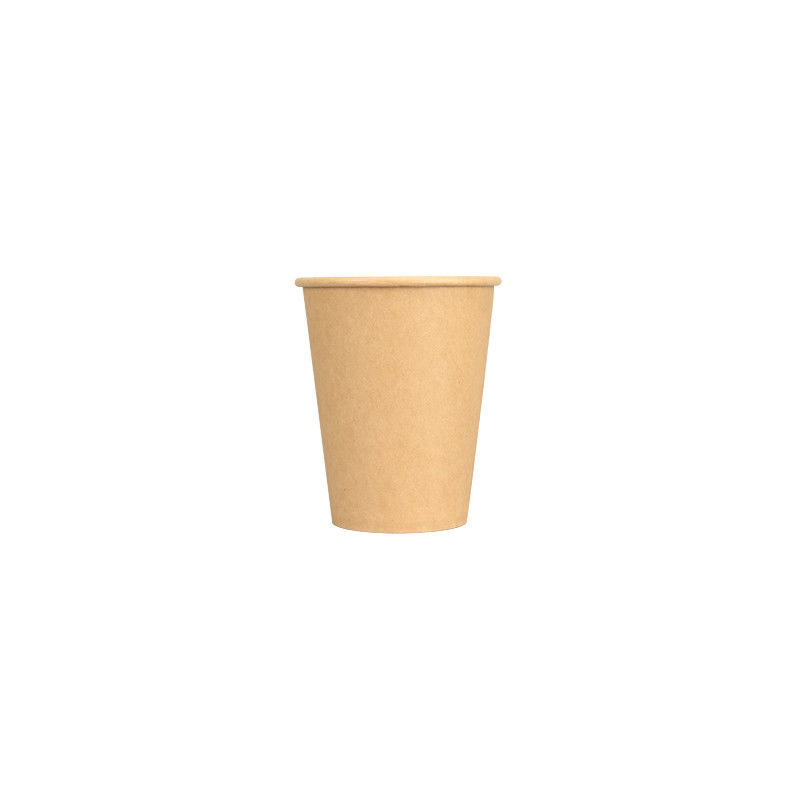 Taza de papel disponible aislada 7oz 8oz 10oz 12oz