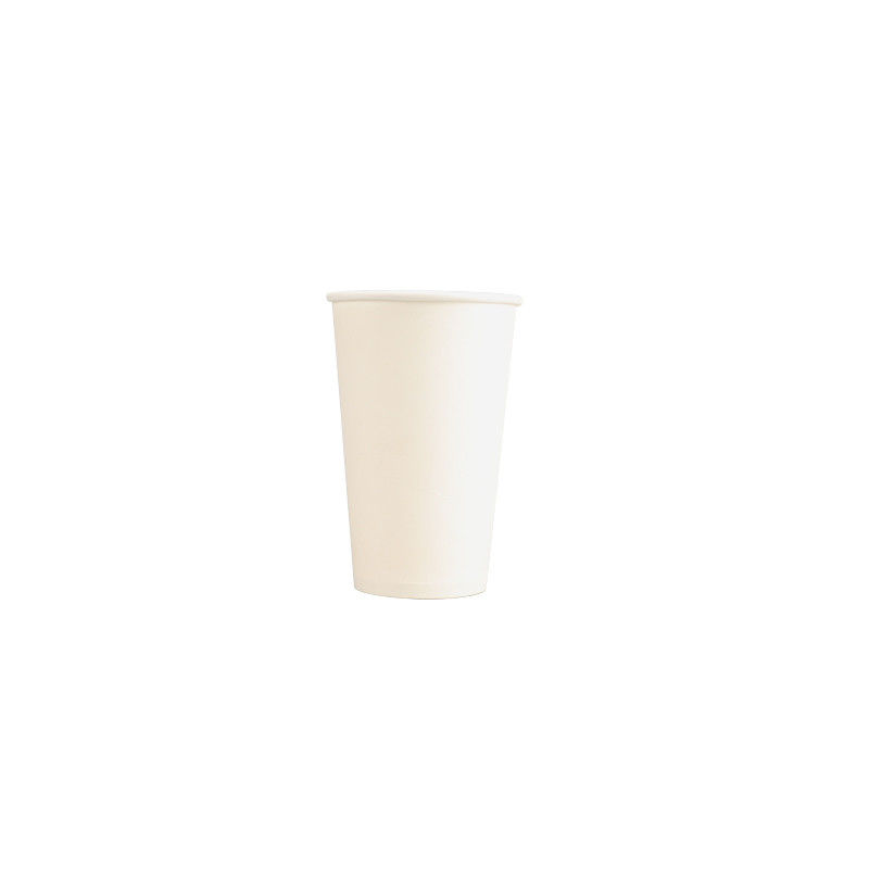 taza de papel disponible de un sólo recinto inferior del café con leche de 12oz 60m m biodegradable