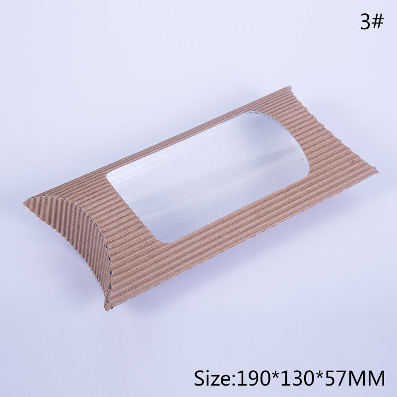 Bolso de papel Microwavable del embalaje del pan de la tostada de Kraft con la ventana