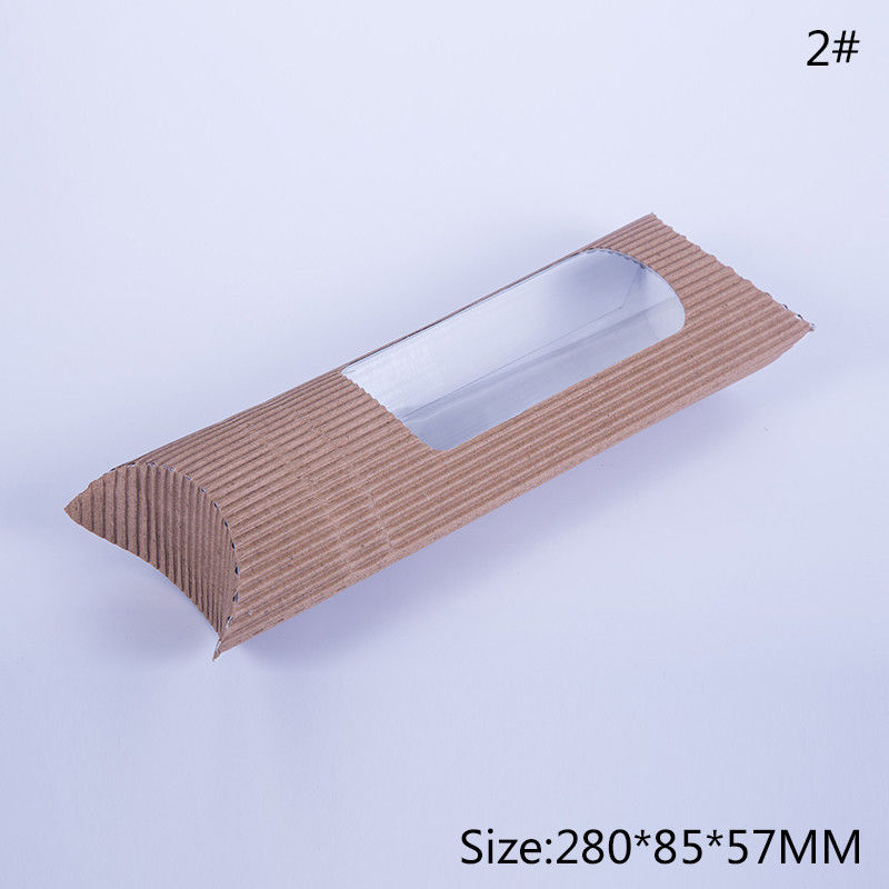 Bolso de papel Microwavable del embalaje del pan de la tostada de Kraft con la ventana