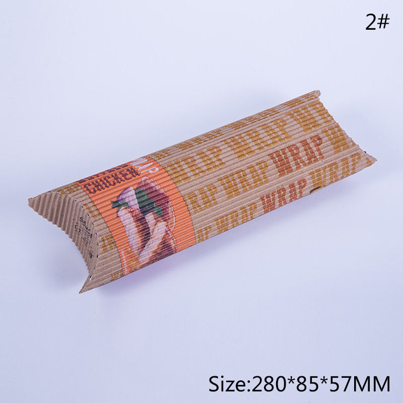 Bolso de papel Microwavable del embalaje del pan de la tostada de Kraft con la ventana