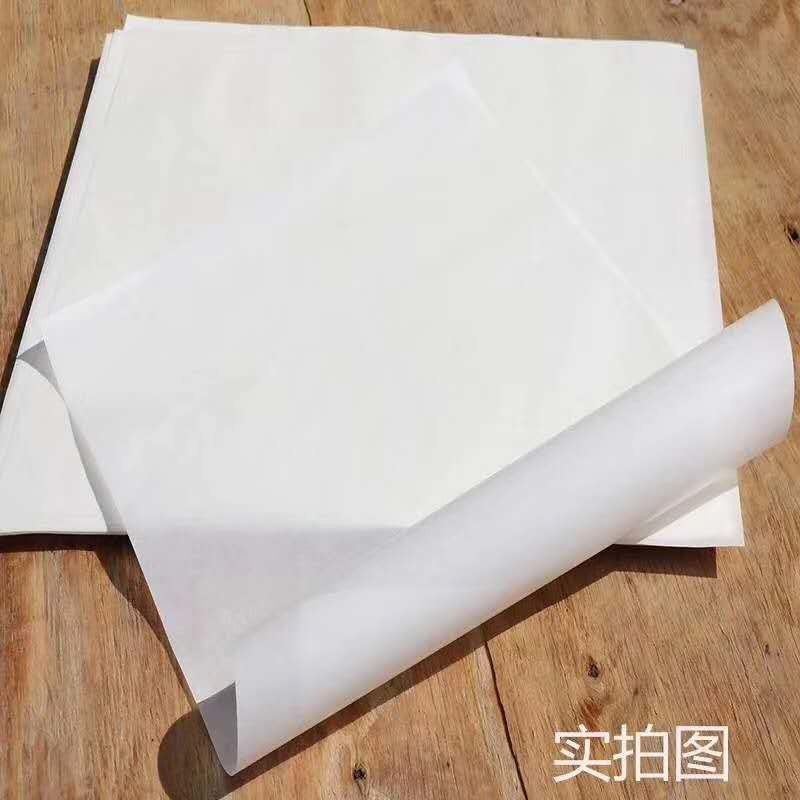 Papel que cuece impermeable a la grasa blanco disponible sin la impresión