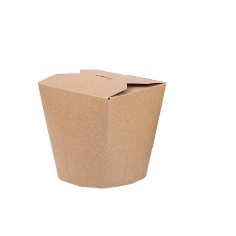 caja disponible de los tallarines de 16oz 26oz 32oz con la parte inferior redonda