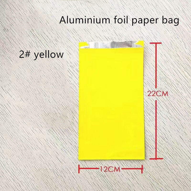 el papel de aluminio 20gsm laminó las bolsas de papel para llevar