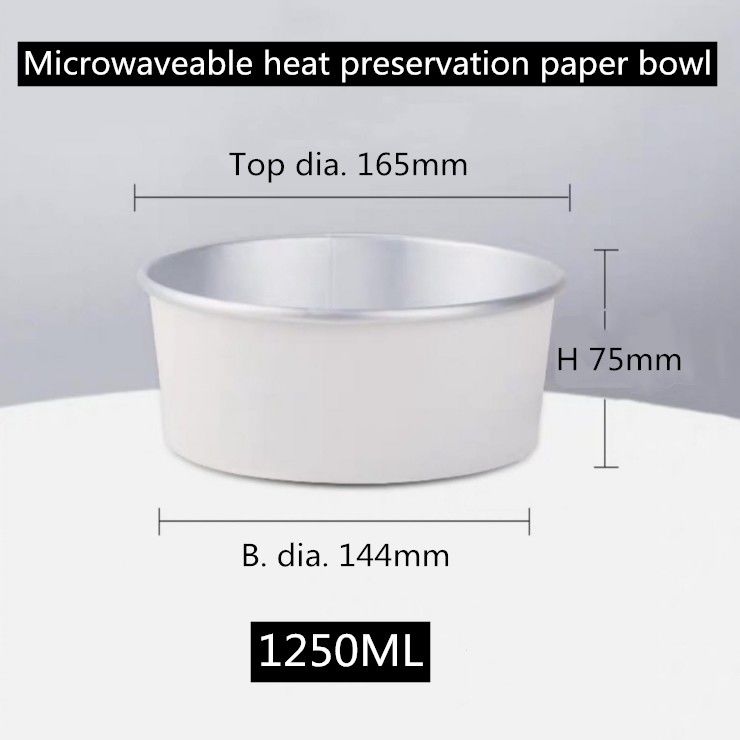 Disponibles Microwaveable impermeables a la grasa se llevan las fiambreras