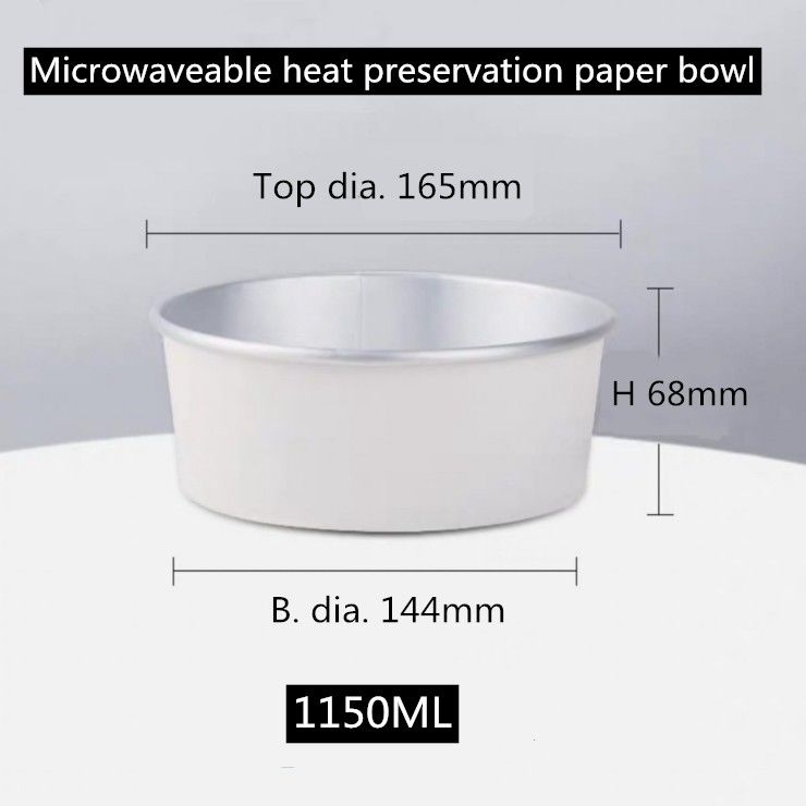 Disponibles Microwaveable impermeables a la grasa se llevan las fiambreras